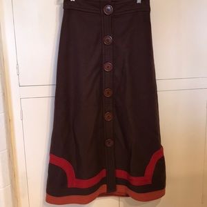 Marc Jacobs size 2 wool long skirt.